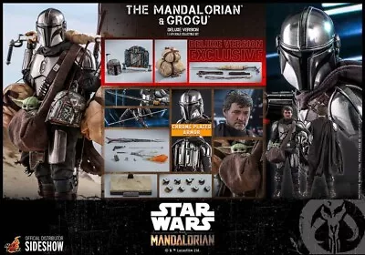 Buy Hot Toys Tms052 The Mandalorian & Grogu Deluxe Dx 1/6 In Stock • 282.29£