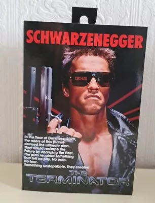Buy NECA Terminator 7  Ultimate Tech Noir T-800 Figure • 35£