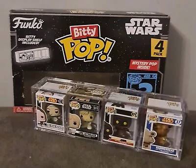 Buy Funko Bitty POP Star Wars - Luke Skywalker, Obi-Wan Kenobi, Jawa, Hammerhead • 10£