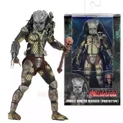 Buy NECA Predator Jungle Hunter Masked 7  Action Figure 30th Anniversary Toys Doll • 32.10£