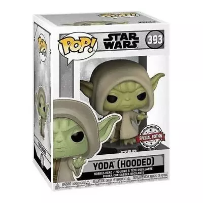 Buy Funko POP! - Star Wars #393 YODA HOODED Hooded Limited Edition - Figure... • 26.50£
