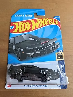 Buy Hot Wheels K.I.T.T. Knight Rider Super Pursuit Mode - 🔥 07/10 Long Card • 7.99£