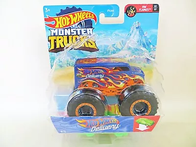 Buy Hot Wheels Monster Trucks 'hot Wheels Delivery Van' Hw Flames. Boxed/carded/moc • 8.99£
