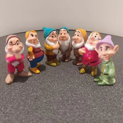 Buy Snow White And The Seven Dwarfs Figures Mattel Disney 1993 X 7 2.25  • 9.99£