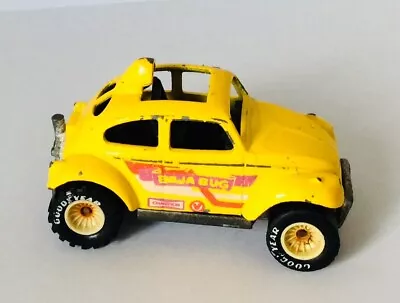 Buy Rare Vintage 1983 Hotwheels Yellow Baja Bug Vw Beetle Real Riders #5907 Collect • 14.99£