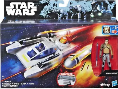 Buy Hasbro Star Wars Rogue One Class I Deluxe Scout Bomber With 3.75   NEW SEALED • 42.99£