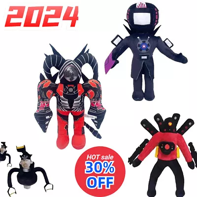 Buy New Upgrade Titan Drillman Plush Toys,SkibidToilet Boss Drill Man Toys Gift Hot • 10.22£