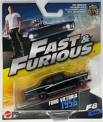 Buy Fast And Furious 8 1956 Ford Victoria 1:55 Scale New In Blister Mattel • 5.99£