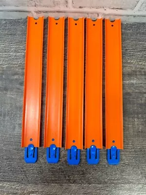 Buy Hot Wheels Lot Set 5 Straight 12  Long Track Pieces, 5 Feet Total W/Connectors • 6.42£
