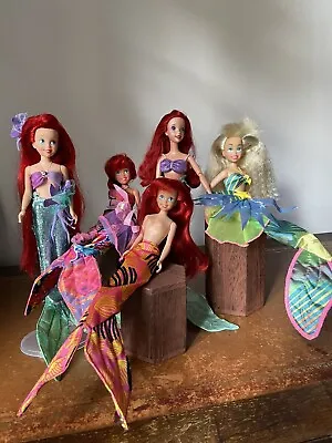 Buy Little Mermaid Disney Mermaid Arielle Mattel Tyco Dolls • 140.49£