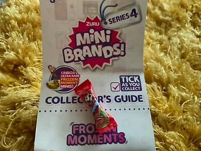 Buy Zuru Mini Brands SERIES 4 Tiny Red Lolly Minature Food Ideal For Barbie • 1.75£