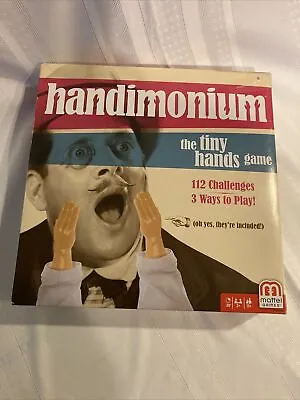 Buy SU1) Handimonium The Tiny Hands Game 2017 MATTEL 112 Challenges COMPLETE RARE • 12.04£