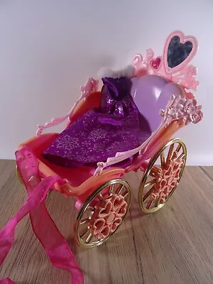 Buy Vintage Barbie Rapunzel Play Set Carriage Mattel Romania + Ball Gown (14266) • 25.63£