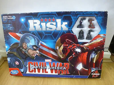Buy New Sealed Risk Marvel Captain America Cival War Avengers Board Game • 17.99£