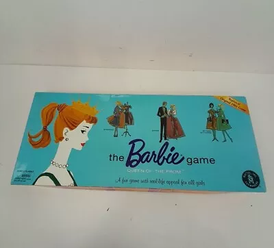 Buy Mattel The Barbie Game Queen Of The Prom Board Game Vintage -WRDC • 7.99£