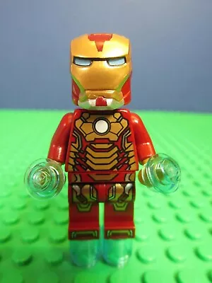 Buy Genuine LEGO IRON MAN MK 42 ARMOUR Minifigure MARVEL SUPER HEROES 76007 Avengers • 11.92£