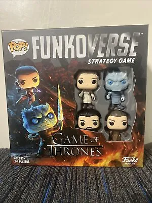Buy Funko Pop! Game Of Thrones Funkoverse Board Game 4 Character Base Set Games • 10£