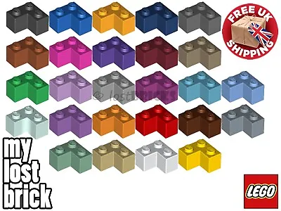 Buy LEGO - Part 2357 - Pack Of 5 X NEW LEGO Bricks 2x2 Corner + SELECT COLOUR • 1.49£