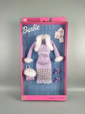 Buy Barbie Fashion Avenue Charm Style Floral Reception Lavender Outfit Mattel 2000 • 34.99£
