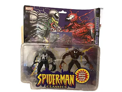 Buy RARE Venom Vs Carnage Figure 2 Pack Spider-Man Classics NEW 2001 Marvel Toybiz • 60.48£