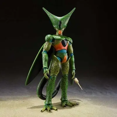 Buy BANDAI S.H.Figuarts Dragon Ball Z Cell First Form (Imperfect Cell) • 92.27£