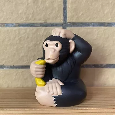 Buy Fisher Price Little People CHIMPANZEE APE With BANAN Zoo Talkers 2.5 Figure Toy • 5.99£