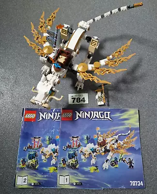 Buy Lego Ninjago -  Master Wu Dragon - 70734 - Dragon/1 Figure & Booklets Only • 19.99£