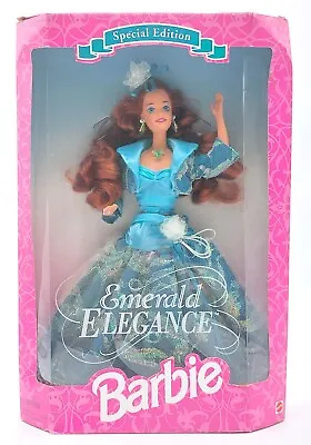 Buy 1994 Emerald Elegance Barbie Dolls / Redhead / Special Edt. / Mattel 12322, NrfB • 53.38£