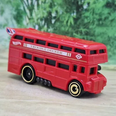 Buy Hot Wheels Routemaster Trouble Decker Bus Diecast Model 1/64 (20) Ex. Condition • 4.90£