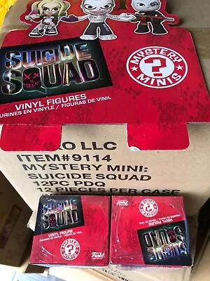 Buy Sealed Box Of 12 Suicide Squad Funko Pop! Mystery Minis Should Be A Complete Set • 36£