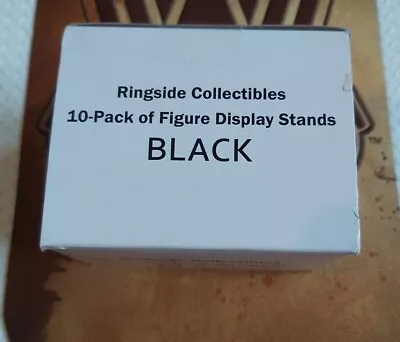 Buy WWE Wrestling Figure Accessory Ringside Collectibles SEALED PACK OF 10 STANDS • 12£