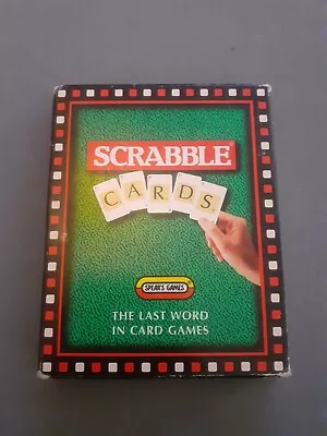 Buy Scrabble Cards Spears Mattel 1997 10+ Vintage 100% Complete With Instructions • 5£