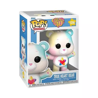 Buy Funko POP Animation Figure : Care Bears 40th #1206 True Heart Bear • 14.99£