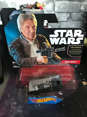 Buy Hot Wheels Star Wars - Han Solo - Die Cast - Blue Card • 5.99£