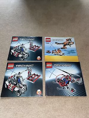 Buy Lego Instructions Manuals Bundle • 1£