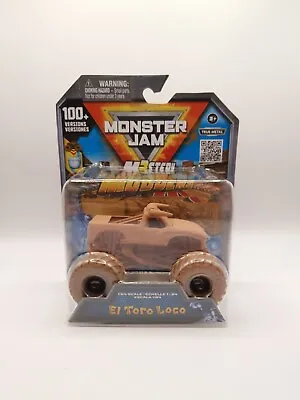 Buy Monster Jam Mystery Mudders Monster Truck - El Toro Loco - True Metal 1/64 Scale • 7.99£