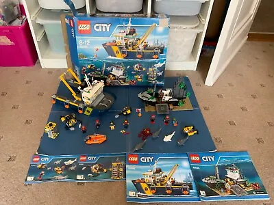 Buy LEGO CITY 60095 Deep Sea Exploration Vessel 100% Complete & BOXED • 61.21£