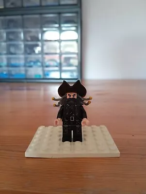 Buy LEGO Pirates Of The Caribbean Blackbeard Minifigure Part Poc007 From Set 4192 • 12.33£