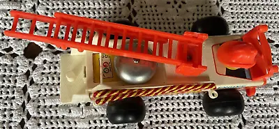 Buy Vintage Fisher Price Pull Along Fire Engine. Bell, Rope, Driver. Fast Postage • 18£
