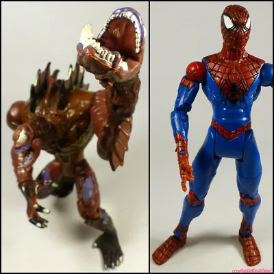 Buy Marvel SPIDER-MAN 2x 6  Action Figure VENOM Deep Sea (ToyBiz 1997/2006) • 7£