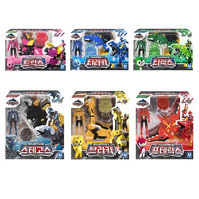 Buy Miniforce SUPER DINO POWER Collection-Trans Head Transformer Robot Child Gifts • 130.68£