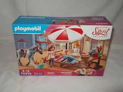 Buy Playmobil Spirit - Miradero Candy Stand - Set 70696 VGC Boxed • 13.99£