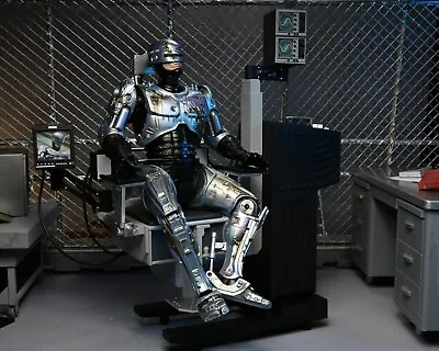 Buy NECA Ultimate Battle Damaged Robocop With Chair • 79.95£