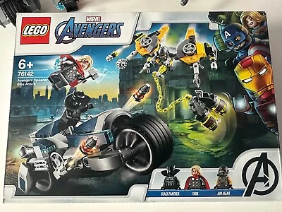 Buy Lego Marvel Super Heroes Avengers Speeder Bike Attack (76142) • 10£