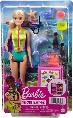 Buy Mattel Barbie You Can Be Anything Marine Biologist Doll Toys • 38.05£