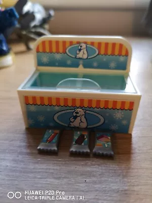 Buy Playmobil Miniature Freezer And Ice Cream Bars / Ice Lollies Doll House  • 2.99£