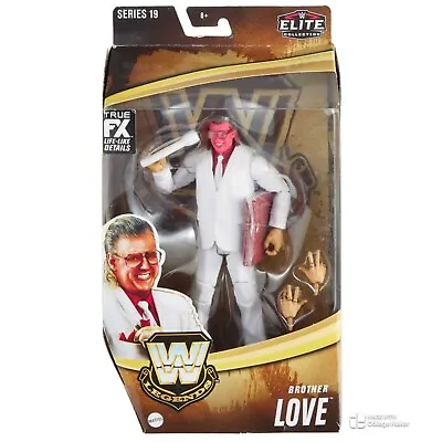 Buy Brother Love WWE Legends Elite Series 19 Mattel Figure BNIB WWF Bruce Pritchard • 24.99£