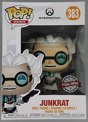 Buy Funko POP #383 Junkrat (Dr. Junkenstein) - Overwatch - - Includes POP Protector • 24.99£