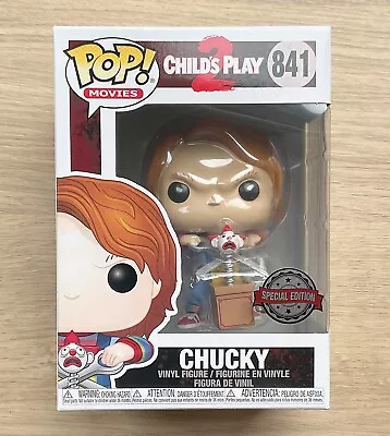 Buy Funko Pop Child's Play 2 Chucky With Scissors #841 + Free Protector • 29.99£