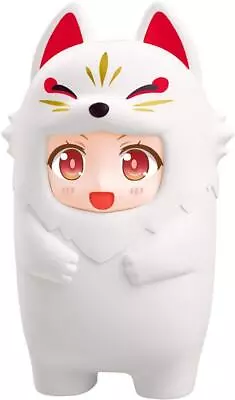 Buy Nendoroid More Kigurumi Face Parts Case For Nendoroid Figures White Kitsune 10cm • 21.80£